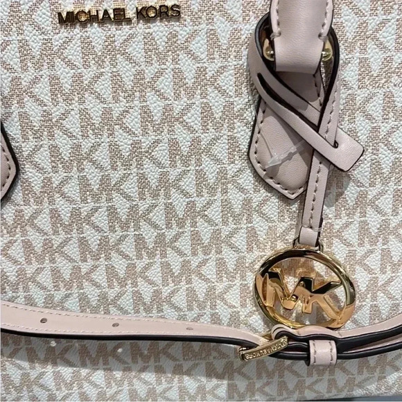 Michael Kors Sheila Medium Center Zip Satchel Bag - Picture 15 of 16